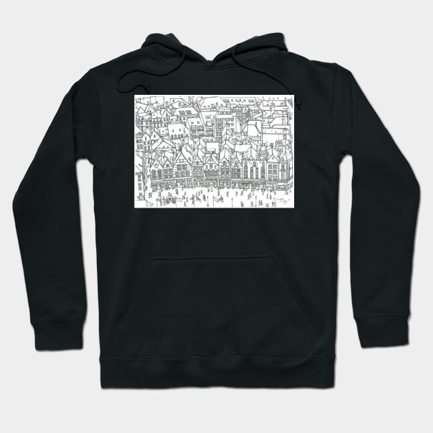 Brugge Hoodie by valery in the gallery